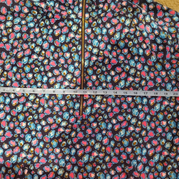 Lilly Pulitzer 1/2 Zip In Seabreeze Blue Low Tide Spotted In the Wild Size L - Picture 5 of 5